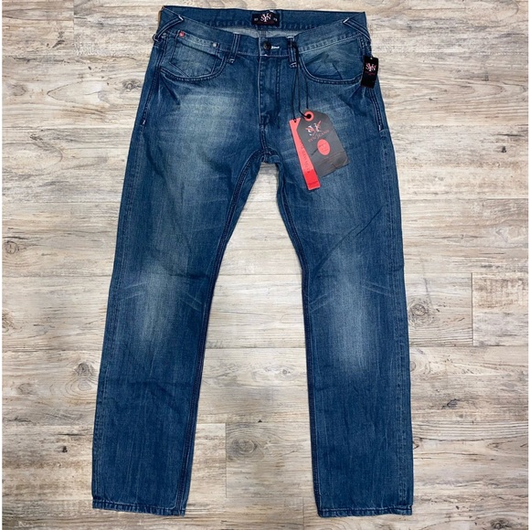 SYN Denim Jeans Mens NWT - Picture 3 of 5